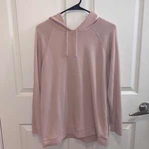 OVERSIZED PINK HOODIE